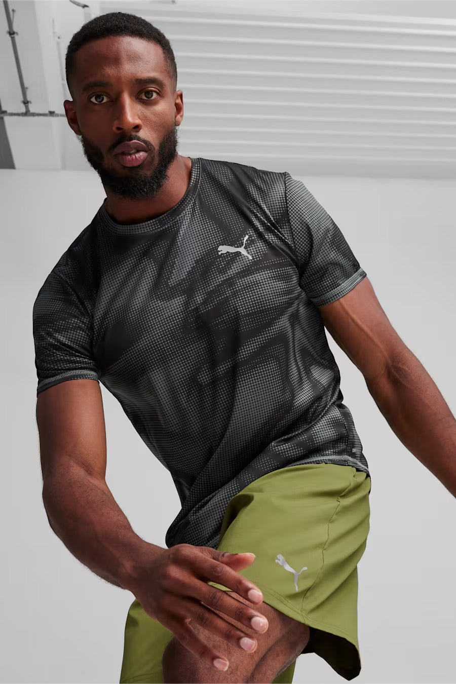 Run Company Puma Mens Run Favourite AOP SS Tee – Run Company