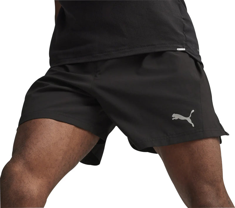 Puma Mens Run Velocity Ultraweave 5" Short Black / Small