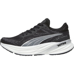 Puma Womens Magnify Nitro 2 Running Shoe 6.5 / BLACK PUMA|SILVER