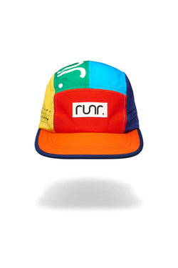 Runr Rio Technical Running Hat Multi Coloured