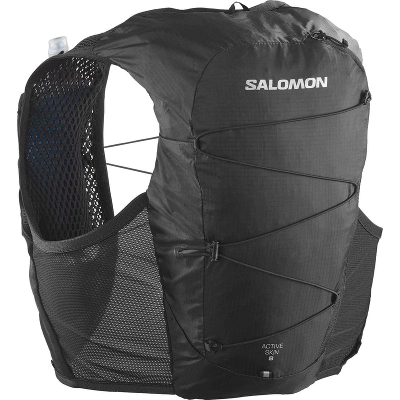 Salomon Active Skin 8 with Flasks Set Black / Large