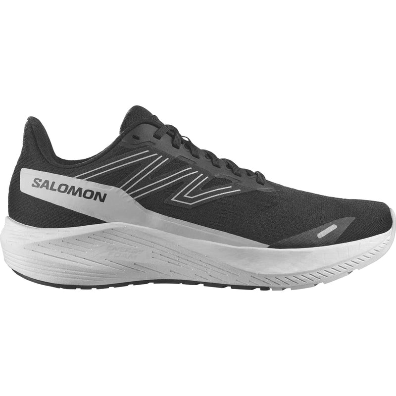 Salomon Men's Aero Blaze Running Shoes Black/White / 8.5