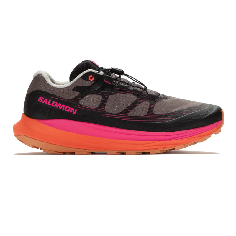 Salomon Mens Ultra Glide 2 Running Shoe Kiten/Black/Pink / 11