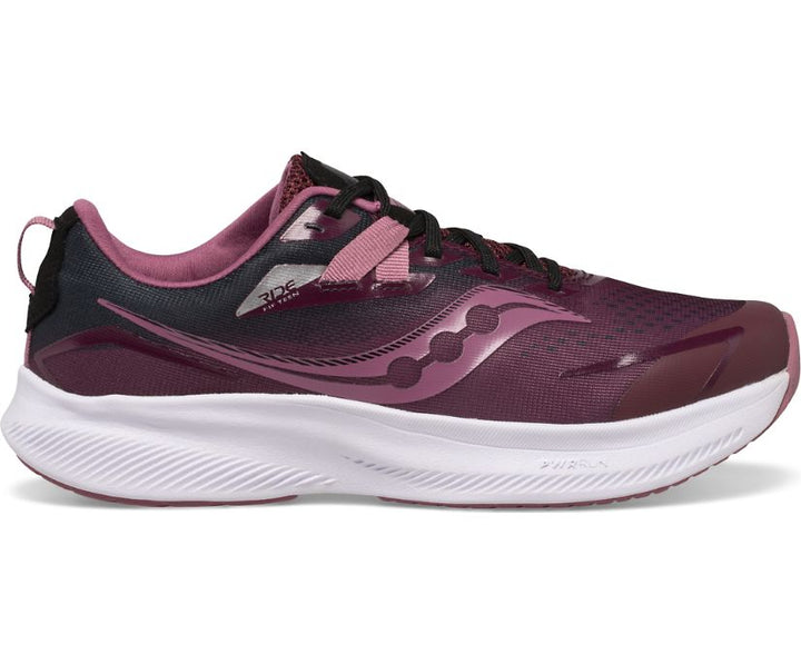 Saucony Women's Ride 15 Running Shoe, Black/White, 7 Saucony Ride 15 Women\u0027s Running Shoes |