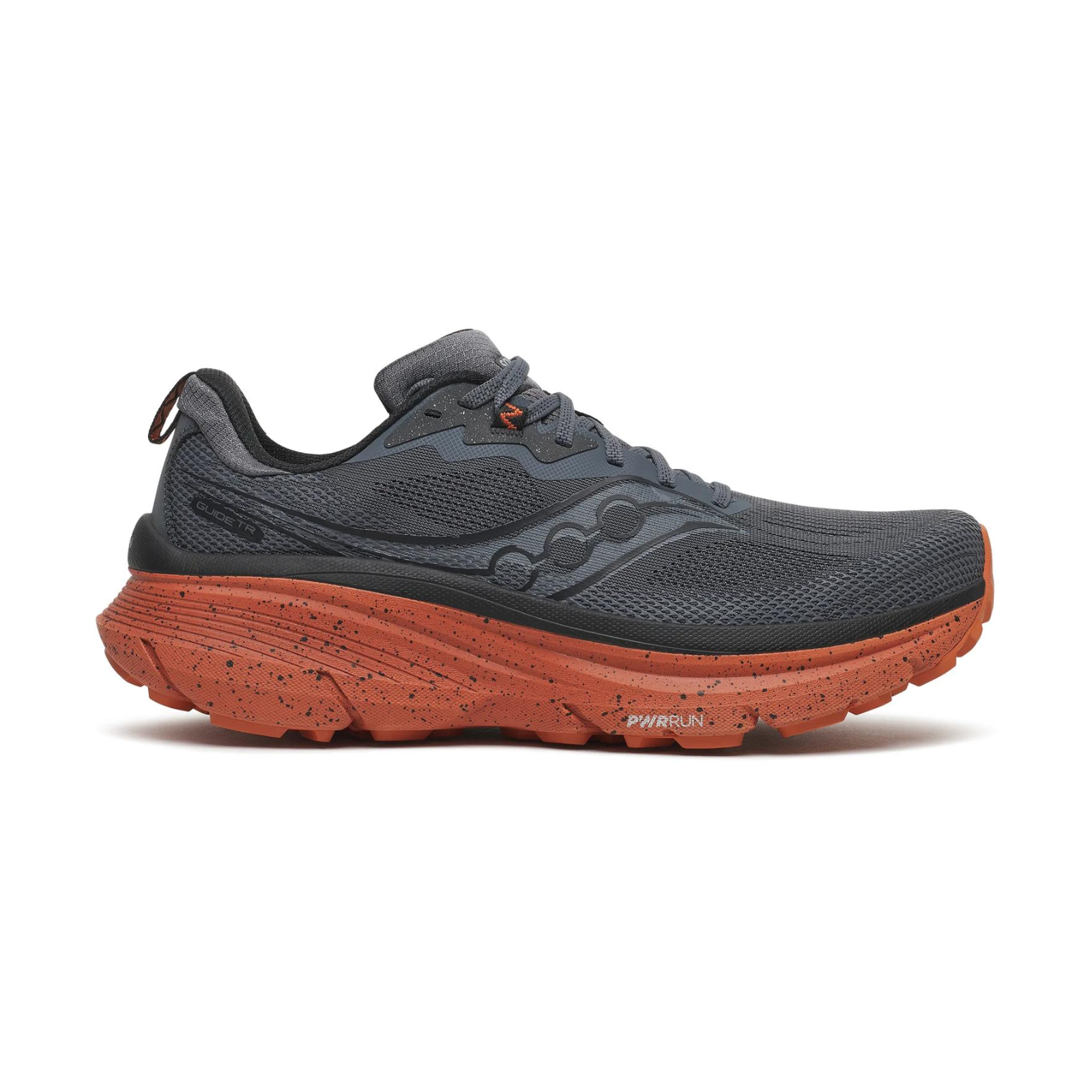 Saucony Men's Guide TR Running Shoe AW26 Carbon/Rust / 9