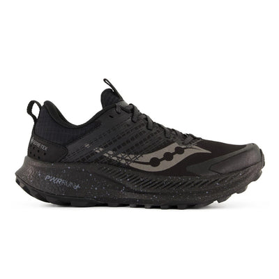 Saucony Men's  Ride TR2 GTX Trail Running Shoe Triple Black/Noir / 7