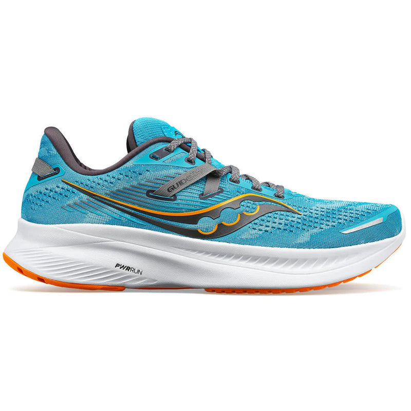 Saucony Mens Guide 16 Running Shoe AGAVE | MARIGOLD / 9