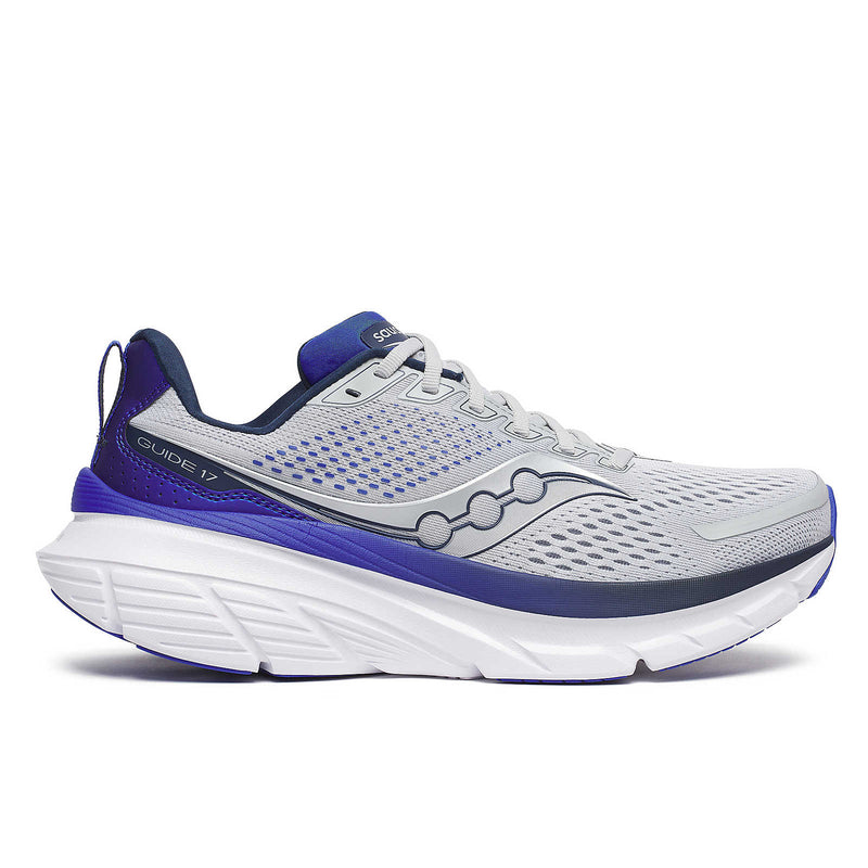 Saucony Mens Guide 17 Running Shoe Cloud/Royal / 8.5