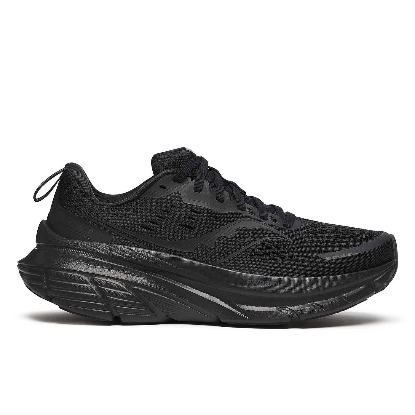 Saucony Women's Guide 18 Running Shoe Triple Black / 4