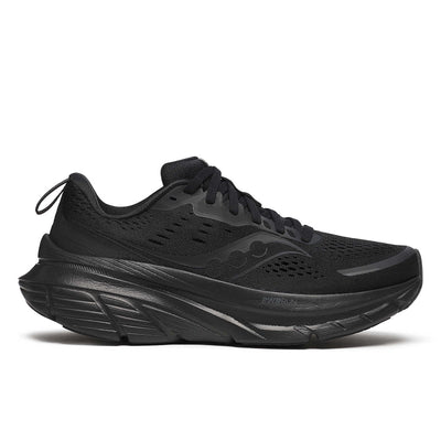 Saucony Women's Guide 18 Running Shoe Triple Black / 4