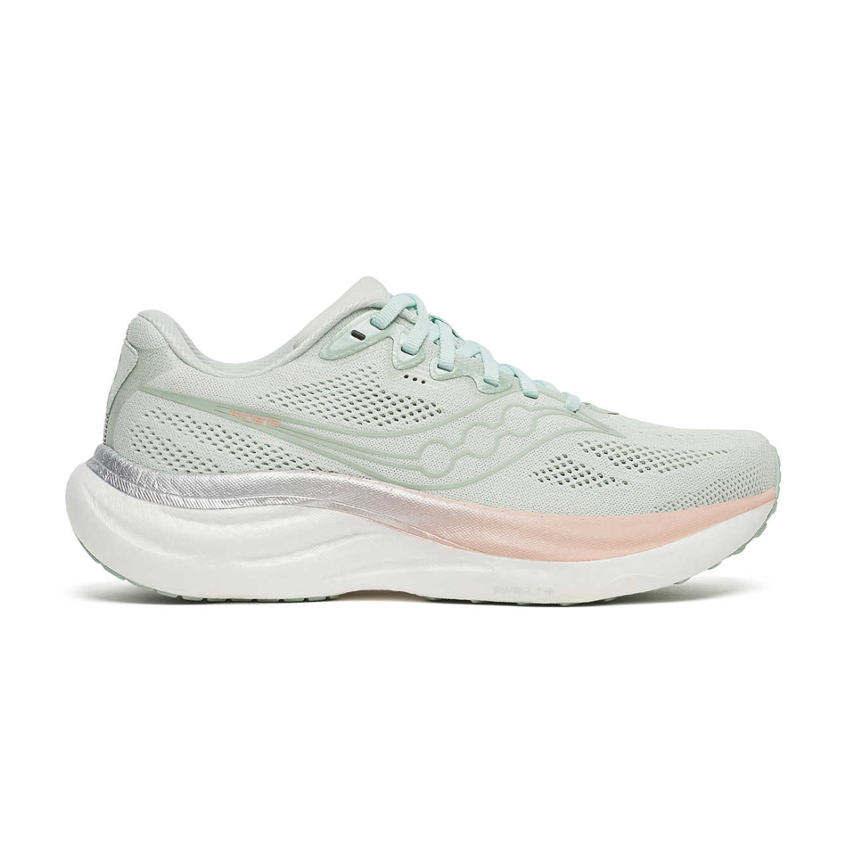 Saucony Women's Ride 19 Running Shoe Mist/Cameo / 4