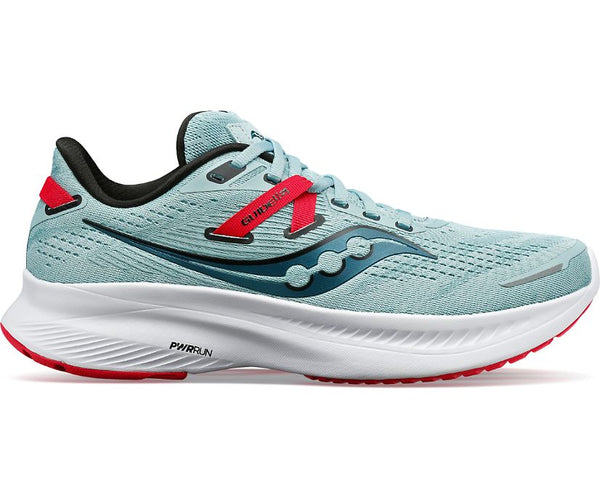 Saucony Womens Guide 16 Running Shoe MINERAL | ROSE / 6.5
