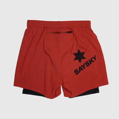 SaySky 5 inch Pace 2 in 1 Shorts