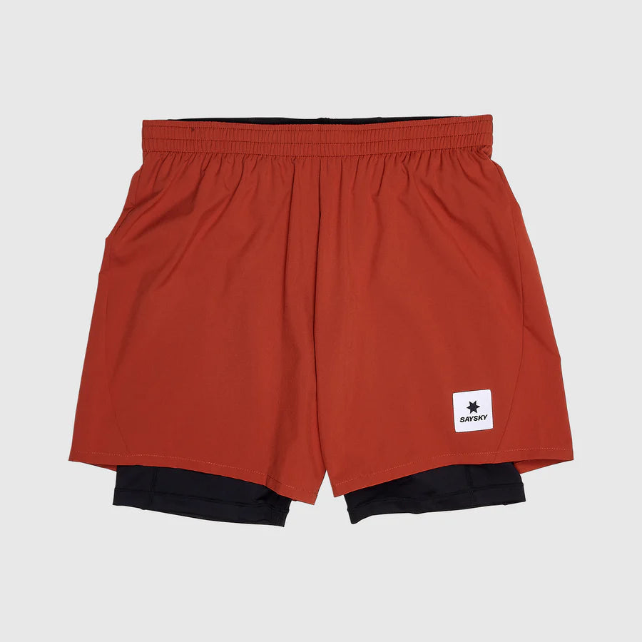 SaySky 5 inch Pace 2 in 1 Shorts