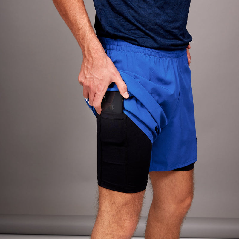 SaySky 5 inch Pace 2 in 1 Shorts