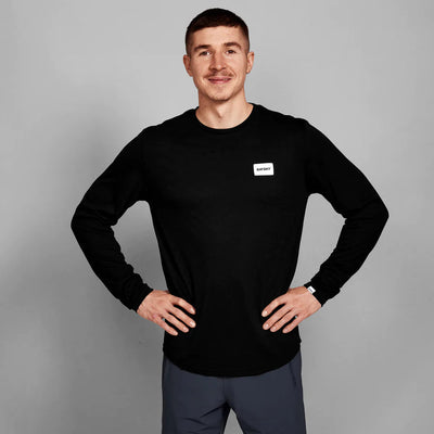 Saysky Men's Clean Pace Long Sleeve Black / S