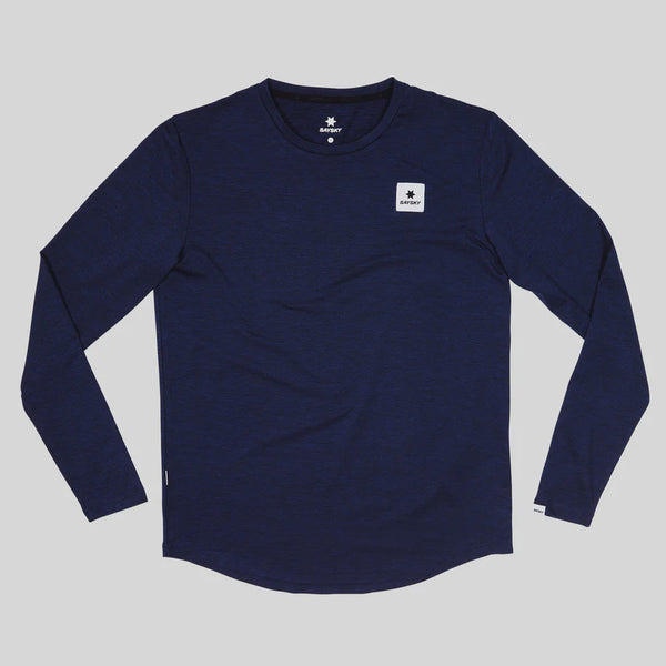 Saysky Men's Clean Pace Long Sleeve Blue / S