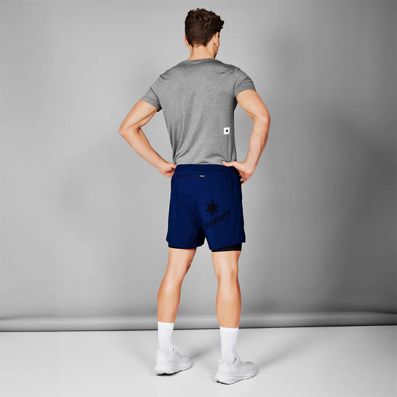 SaySky Mens 5" Pace 2in1 Shorts