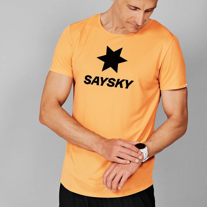 Saysky Mens Logo Flow T-Shirt