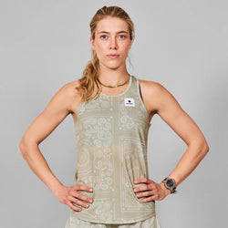 SaySky Womens Paisley Combat Singlet