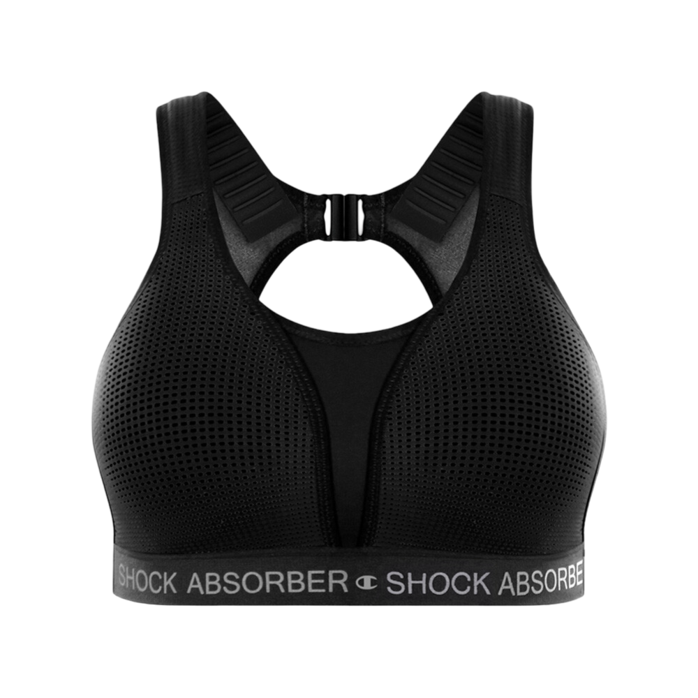 Shock Absorber Champion Ultimate Run Bra Padded Black / 32B