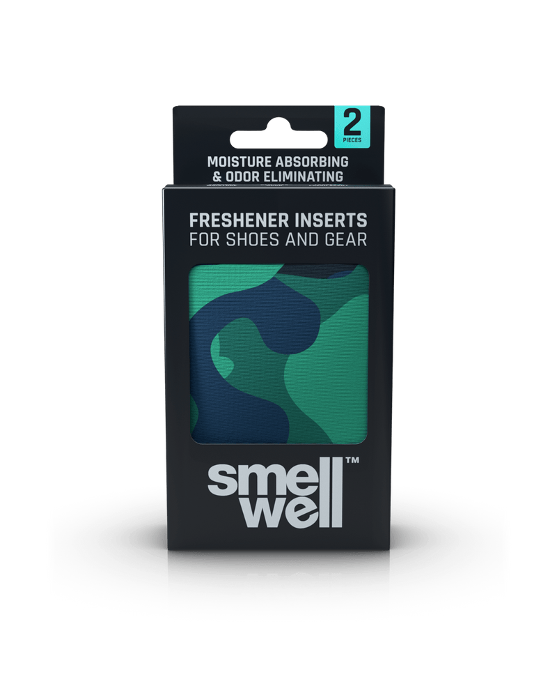 Smell Well Shoe And Gear Fresheners CAMO GREEN