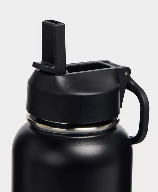 Sweaty Betty Keep It Chill Straw Water Bottle 950ml Black