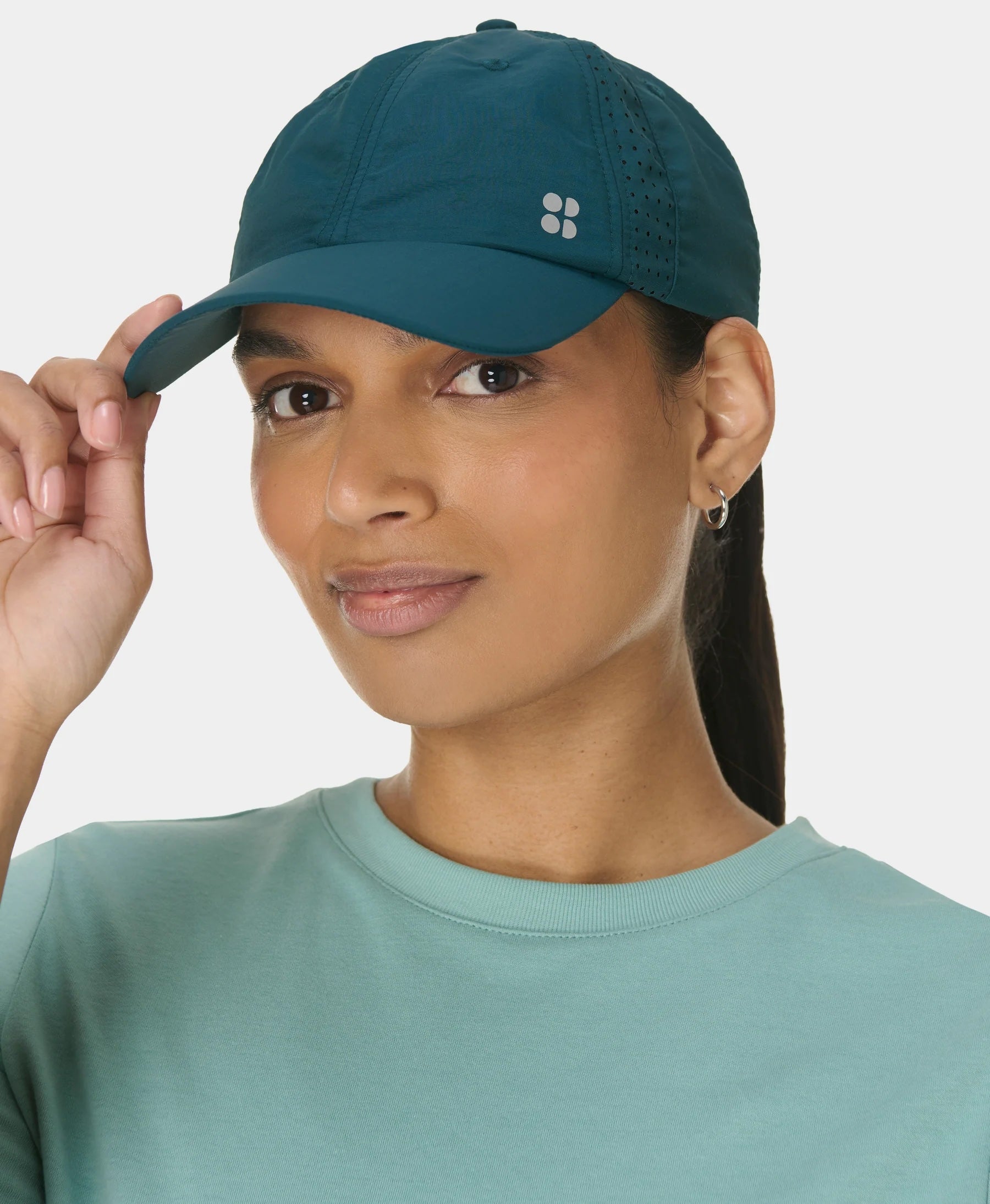 Sweaty Betty Swiftie Pace Cap Deep Green