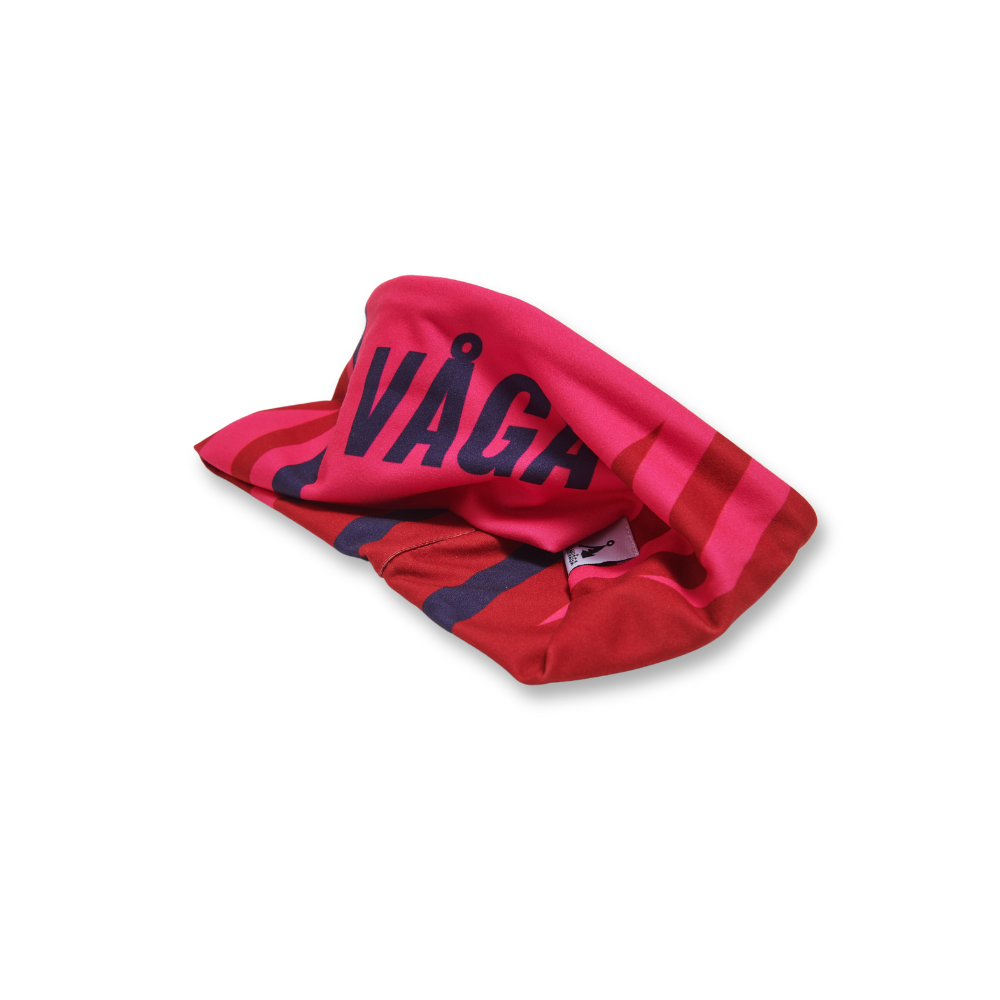 Vaga Running Headband Flame Red/Poster Pink/Navy Blue