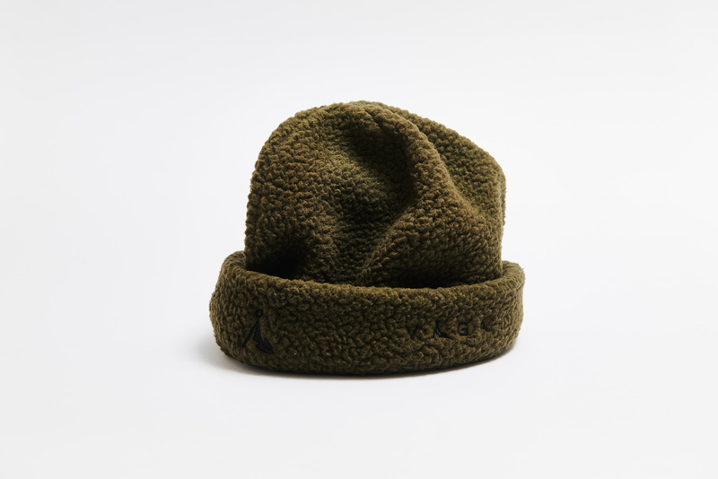 Vaga Teddy Fleece Beanie Utility Green