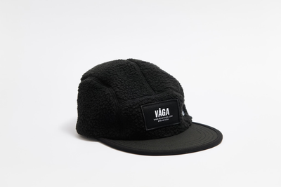 Vaga Teddy Fleece Cap Black