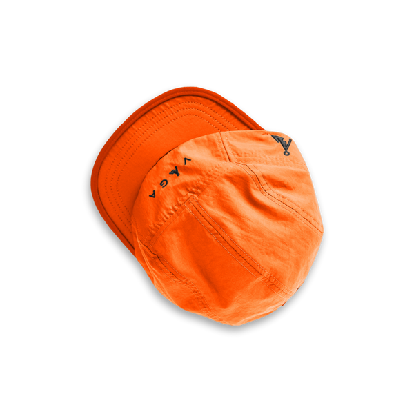 Vaga Water Resistant Fell Running Cap Neon Orange/Navy