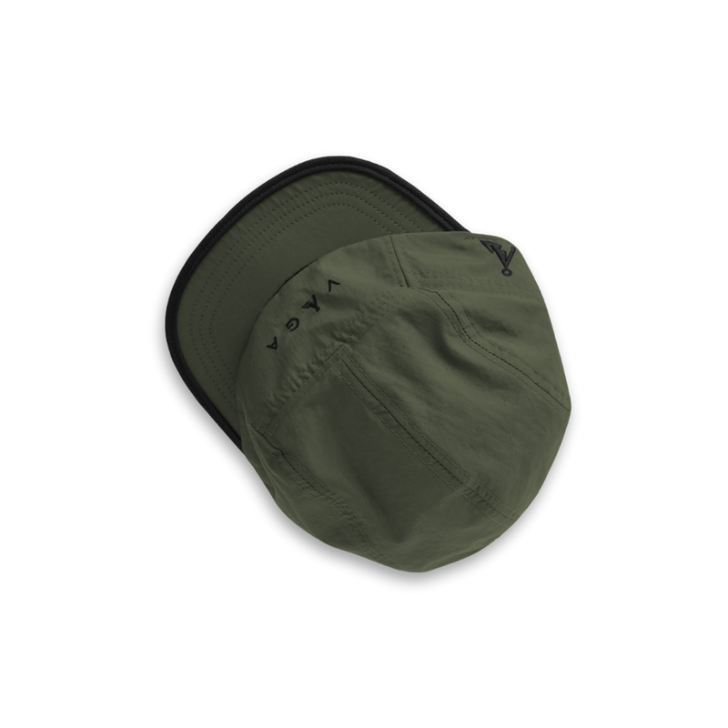 Vaga Water Resistant Fell Running Cap Utility Green/Black/Navy