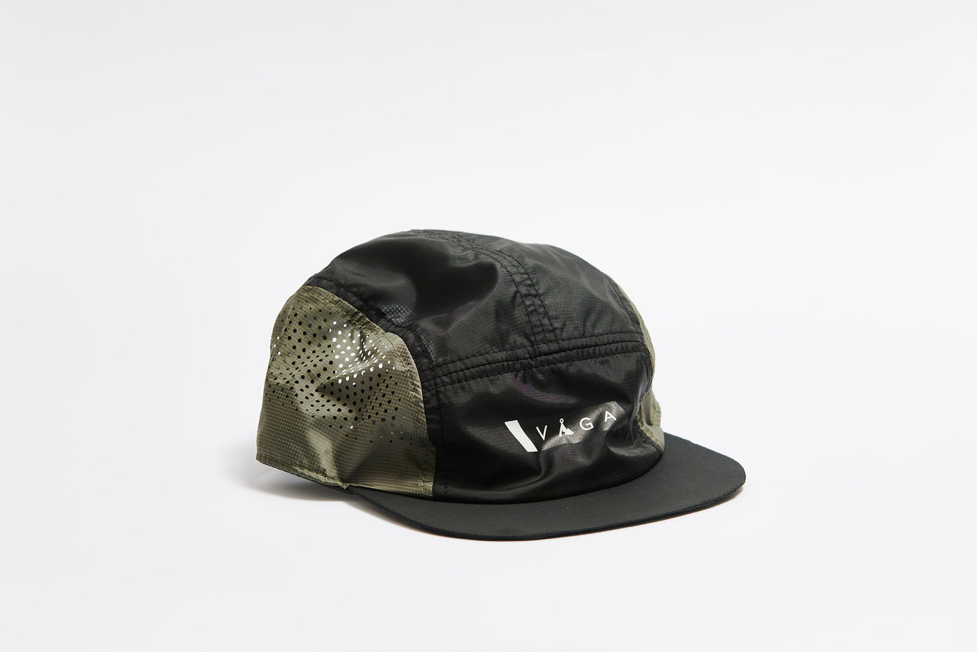 Vaga Wind Resistant Feather Racing Cap Black/Charcoal