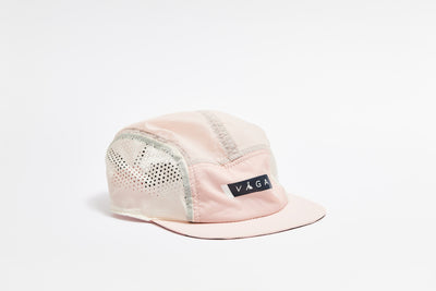 Vaga Wind Resistant Feather Racing Cap Blush/Dusty Lilac/White