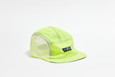 Vaga Wind Resistant Feather Racing Cap Neon Yellow/White/Black