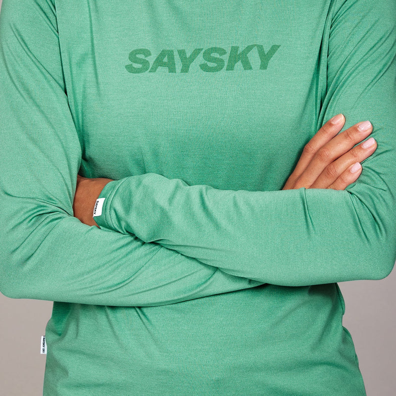 Womens Saysky Logo Pace Long Sleeve