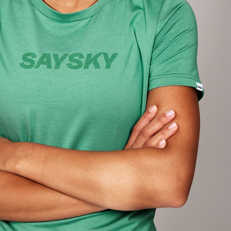Womens  Saysky Logo Pace T Shirt