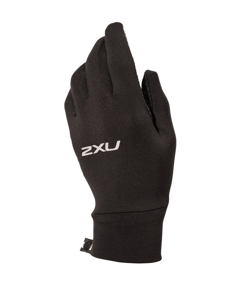 2XU Unisex Running Gloves Black / S