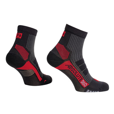 Absolute 360 Performance Quarter Running Socks