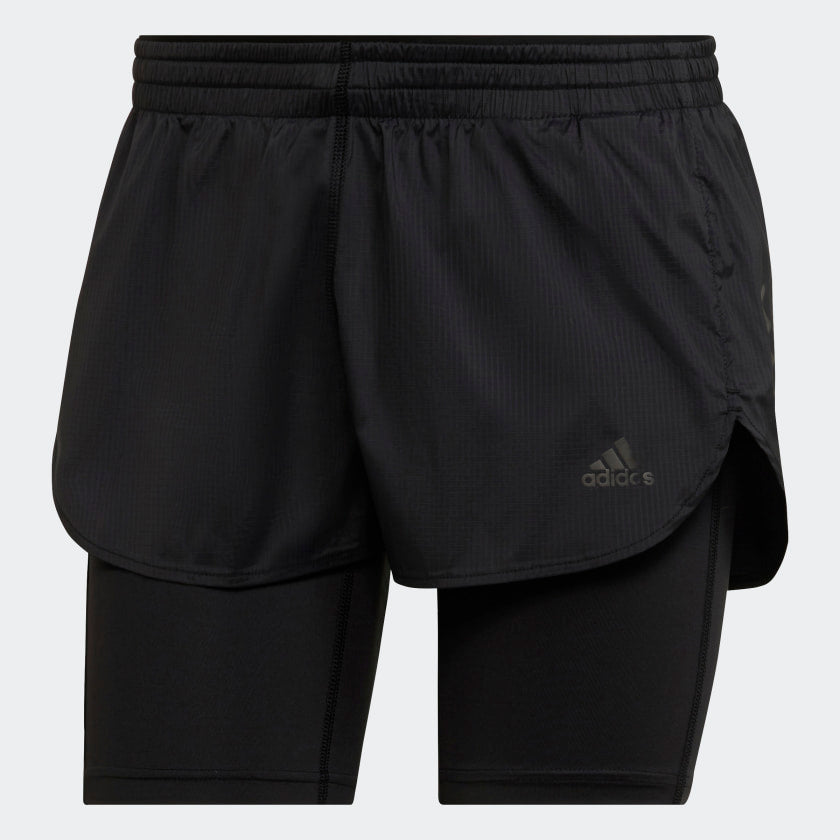 adidas Run Fast Women's  2in1 Running Shorts