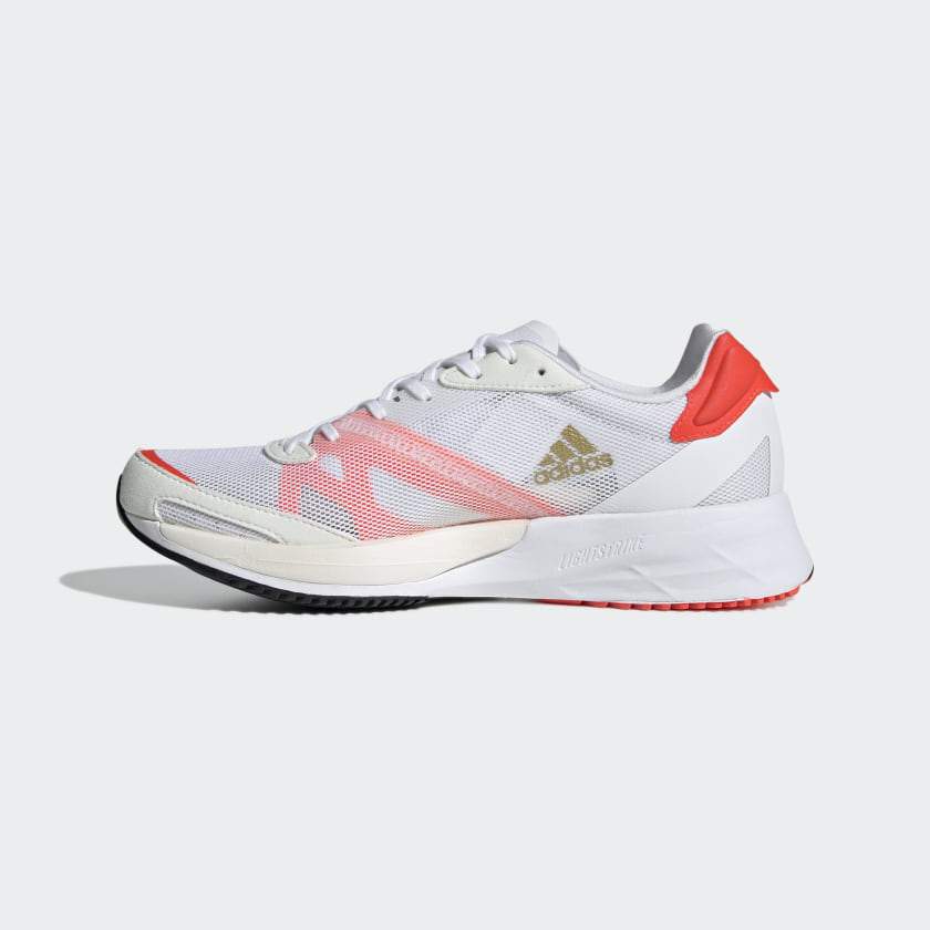 Adidas Women's Adizero Adios 6 Running Shoe | White