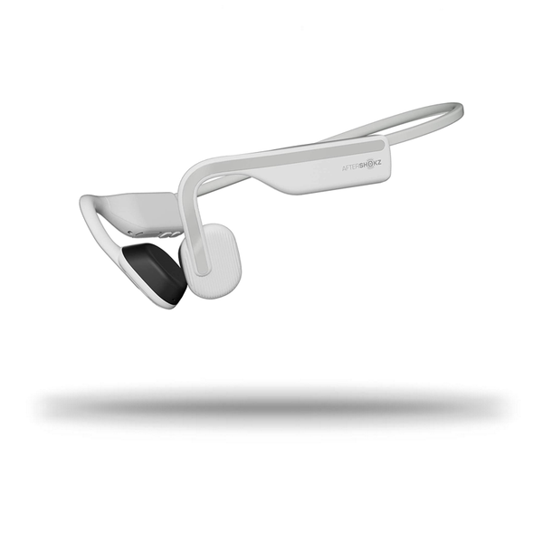 Aftershokz OpenMove Wireless Bone Conduction Headphones Alpine White