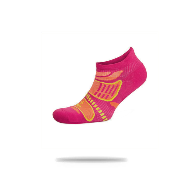 Balega Womens Ultra Light Running Sock Pink|Yellow / S