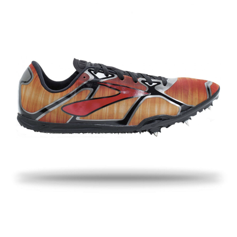 Brooks PR LD 3 Running Spike 4.5 / Highriskred/Anthracite/Black