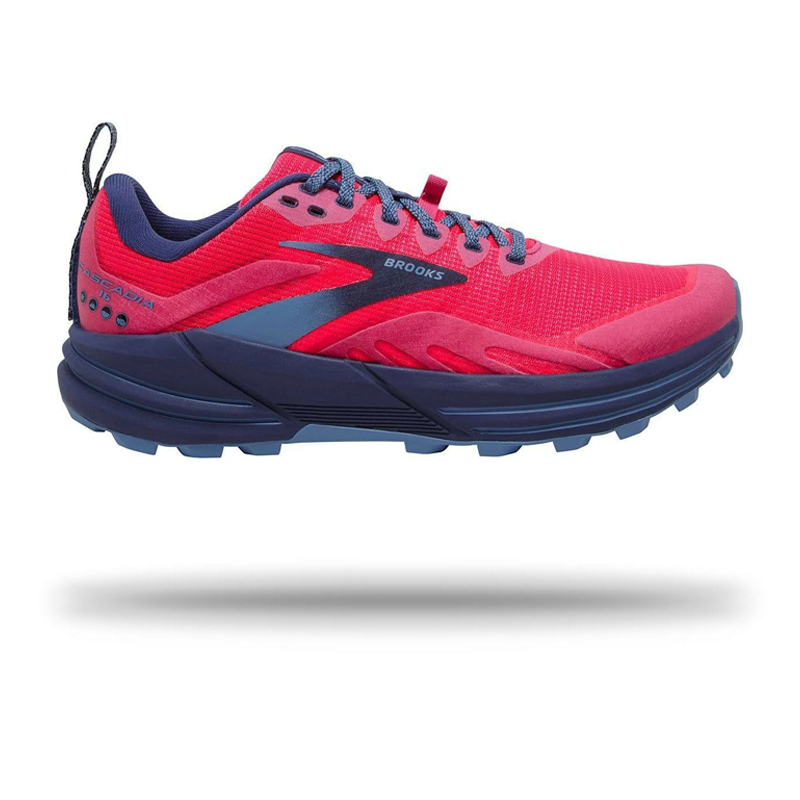 Brooks Womens Cascadia 16 Trail Running Shoe Pink / 9