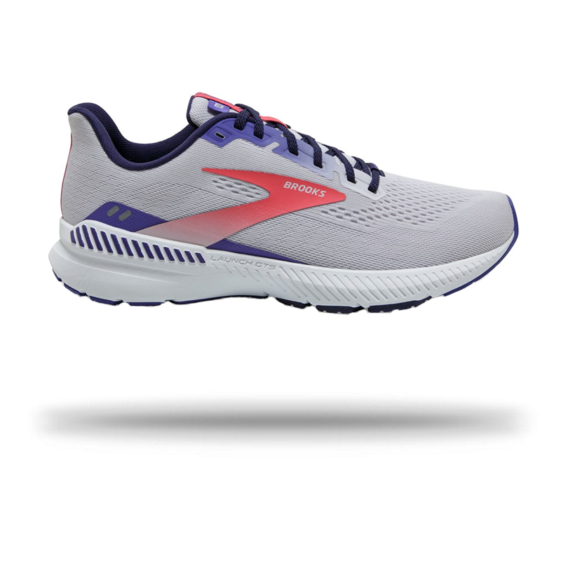 Brooks Womens Launch GTS 8 4 / Lavender/Astral/Coral
