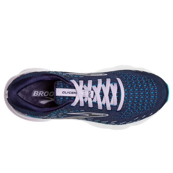 Brooks Womens Glycerin 20 Wide Running Shoes