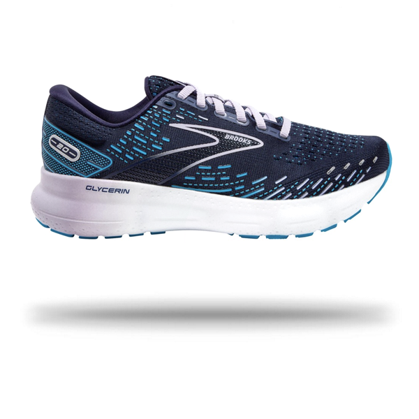 Brooks Womens Glycerin 20 Wide Running Shoes