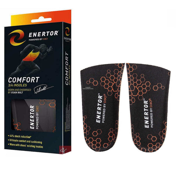 Enertor Comfort 3/4 Length Insoles Small